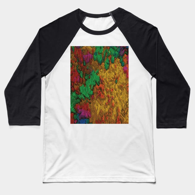 BACKGROUND 5 Pop Art Baseball T-Shirt by BruceALMIGHTY Baker